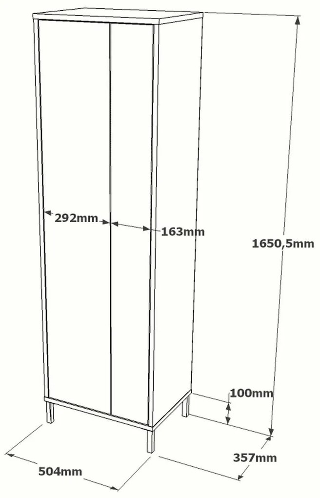 Dyny White szekrény