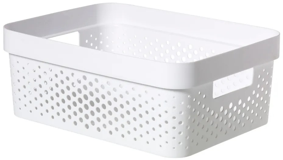 Curver Infinity Dots doboz 11L fehér