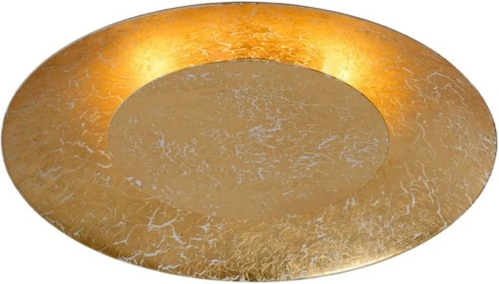LUCIDE 79177-12-01 FOSKAL Kerek Mennyezeti Lámpa Arany LED IP20