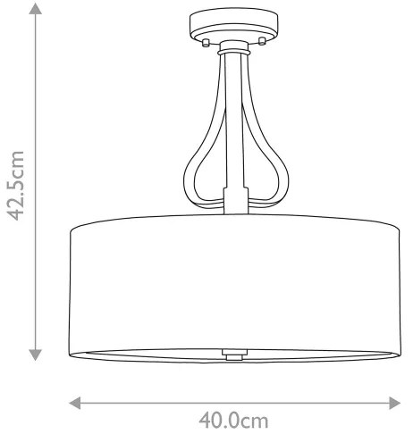 Elstead BATH-FALMOUTH-SF-PC - LED Fürdőszobai csillár rúdon 3xG9/3W/230V IP44