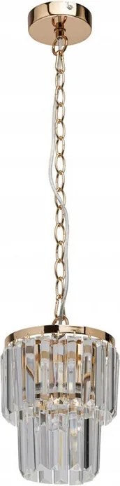 Adelard függőlámpa 1xE27 arany 225cm Mw-light