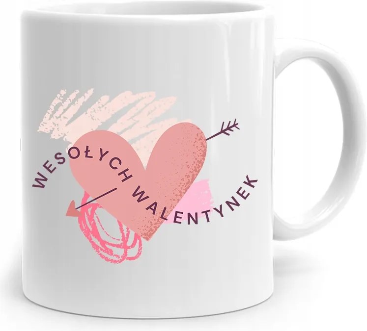 Bögre Ajándék Valentin Napra Boldog Valentin Napot fényképes nyomtatással