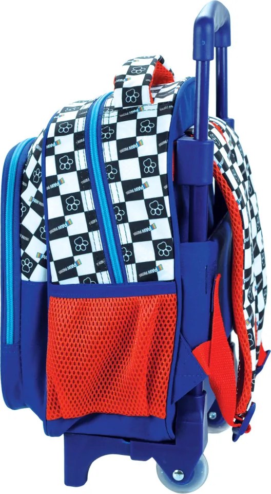 Mancs Őrjárat Chase Racing gurulós ovis hátizsák, táska 30 cm