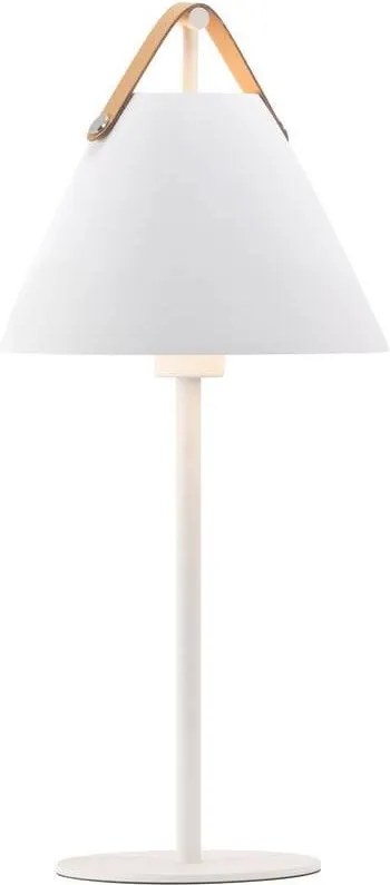 Nordlux modern asztali lámpa strap fehér nor46205001