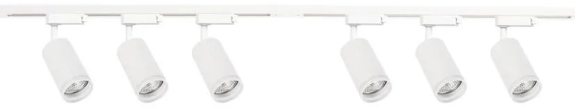 PIPE sínes spotlámpa 6xGU10/10W/230V fehér