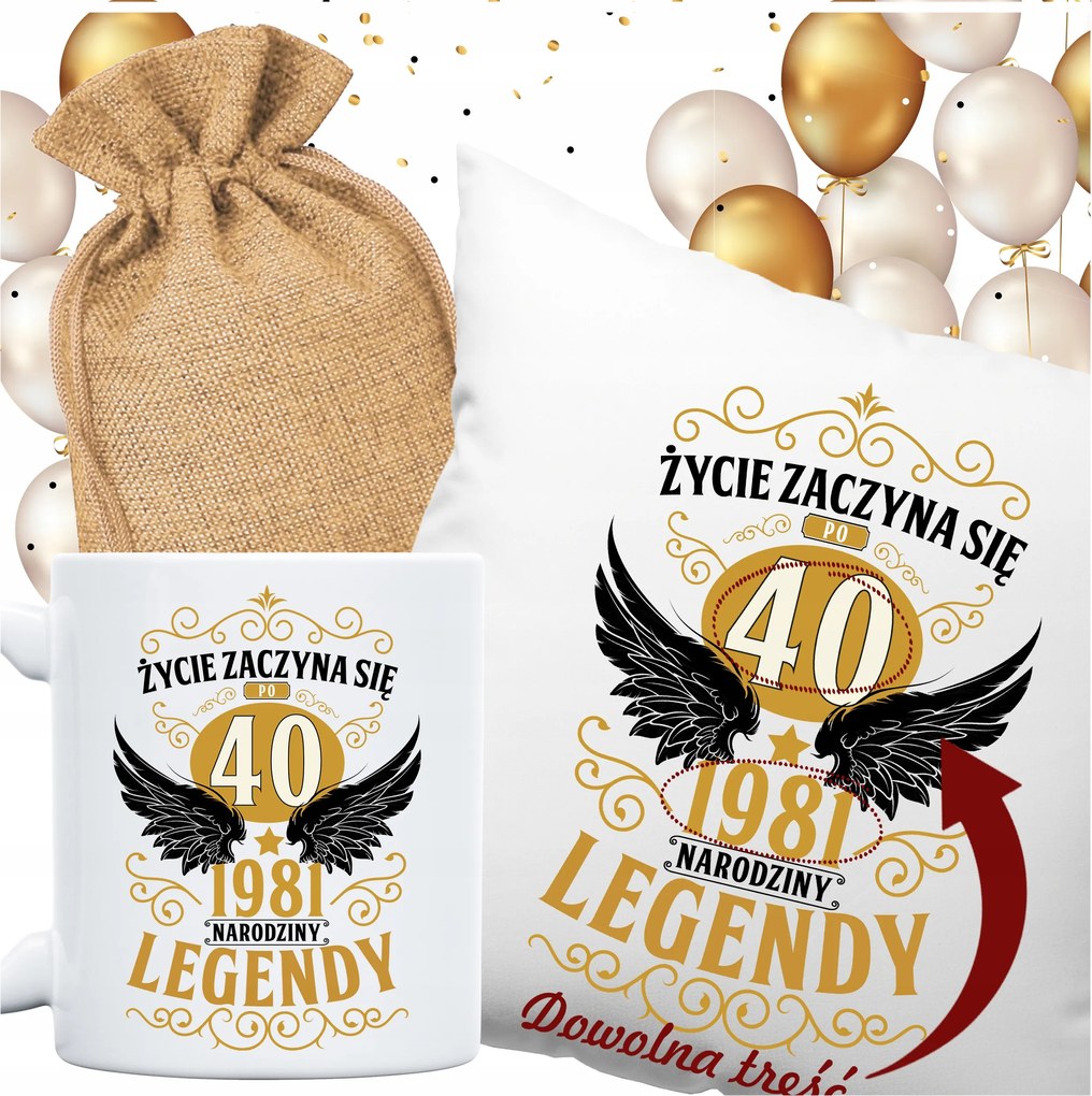 Bögre Párna Az Élet Kezdődik 20 30 40 50 60 70 Után Születésnapi Ajándék