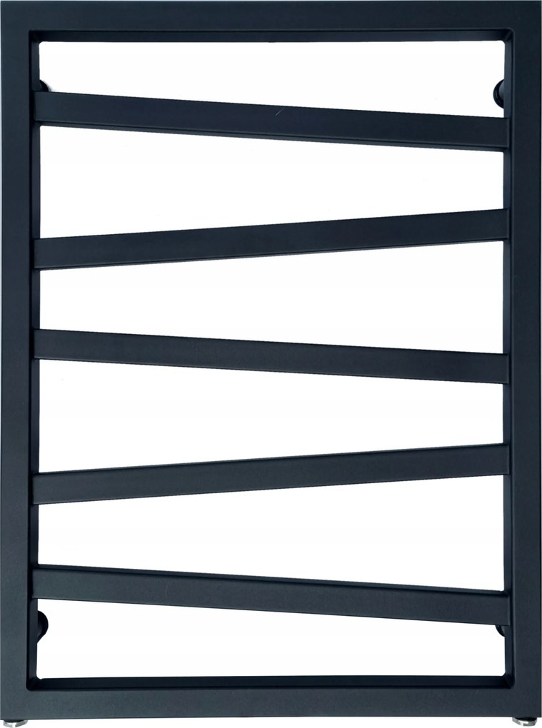 Dekoratív fürdőszobai radiátor Rox 70/53 fekete