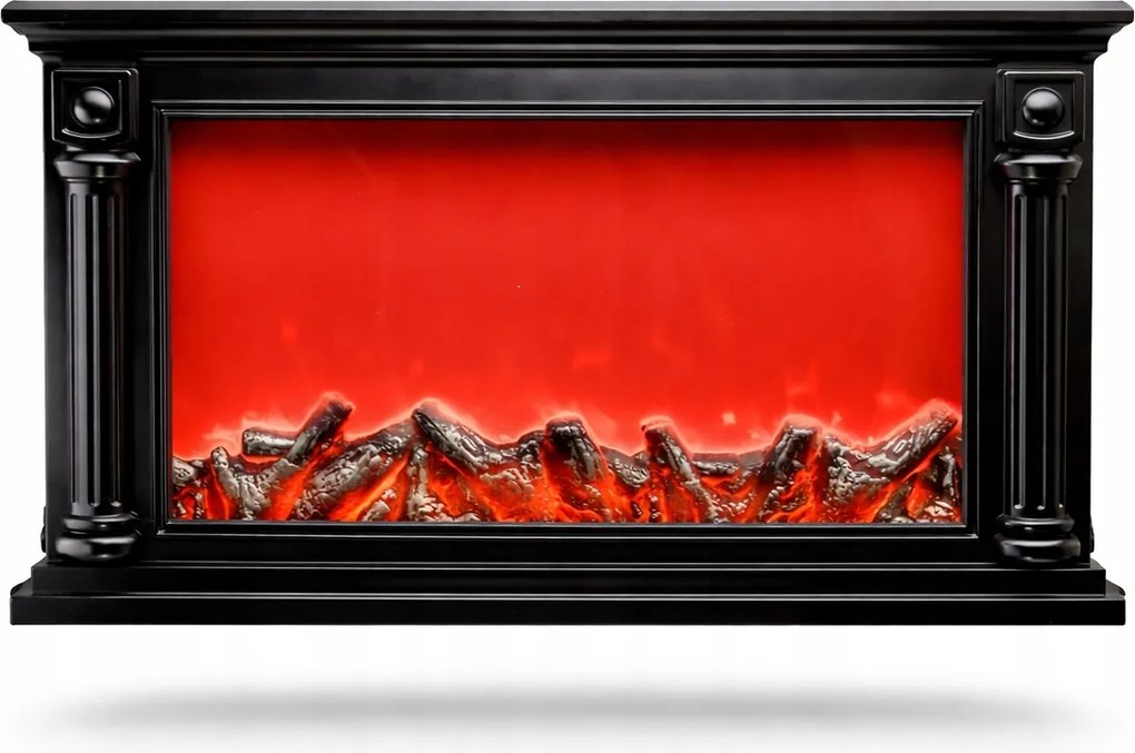 Nagy Kandalló Led Tűz Utánzat Usb Akkumulátor Dekoráció Éjjeli Lámpa