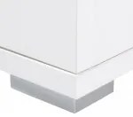 Casaria® Fehér komód 2 ajtóval és fiókokkal