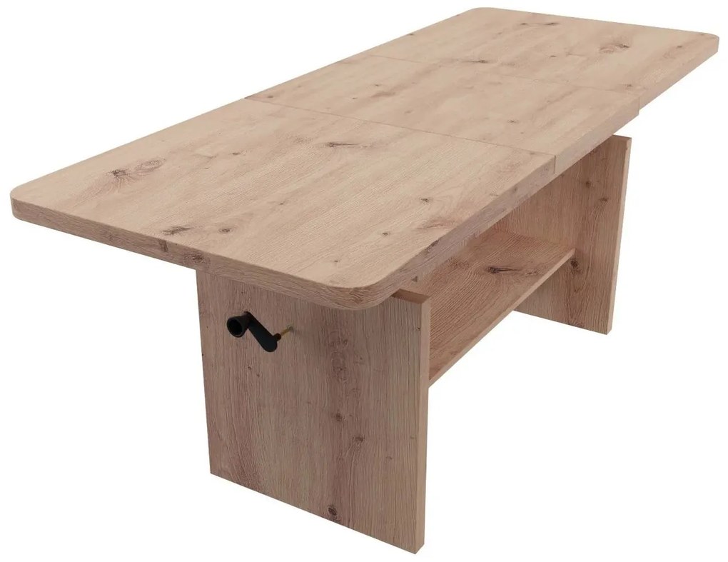 Dohányzóasztal Jenny (artisan tölgy) . Akció -17%. 1055424