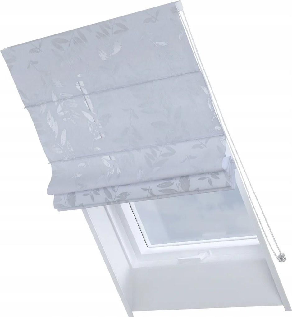 Kész redőny Rimini tetőtéri ablakra 50x60cm fehér