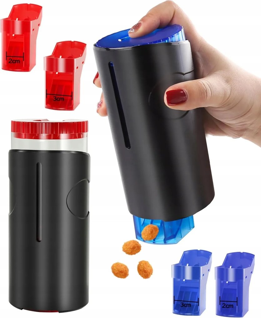 Adagoló uzsonnás doboz cukorka mogyoró automata 2db 270ml