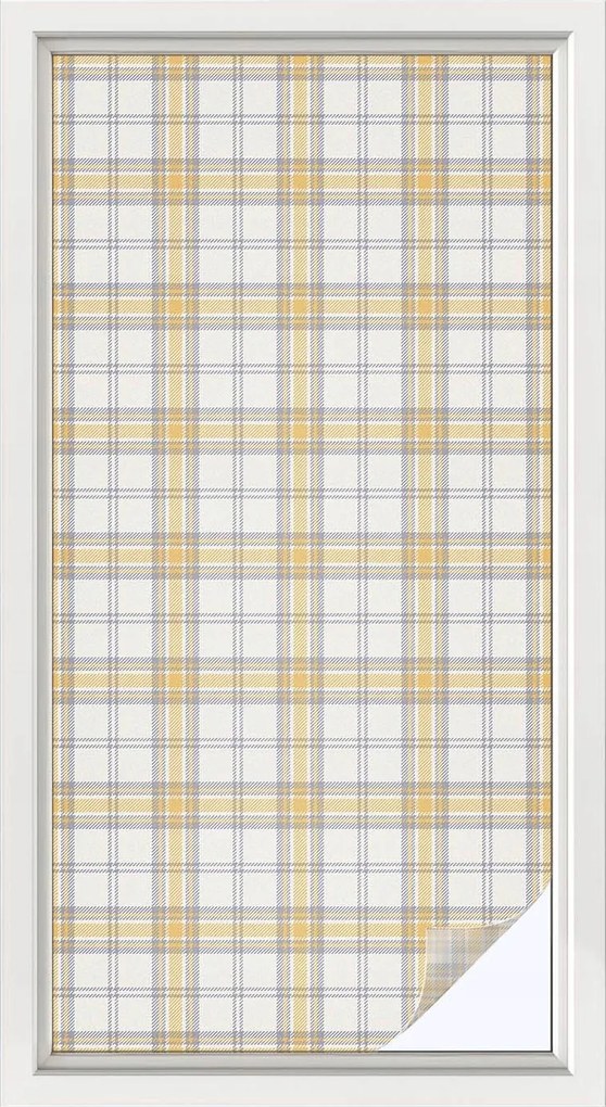 Ablakfólia öntapadós Adatvédelem Geometrikus rács 50x100