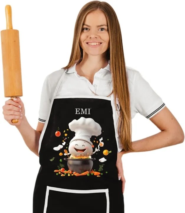 EMI Gusto konyhai kötény, Fehér