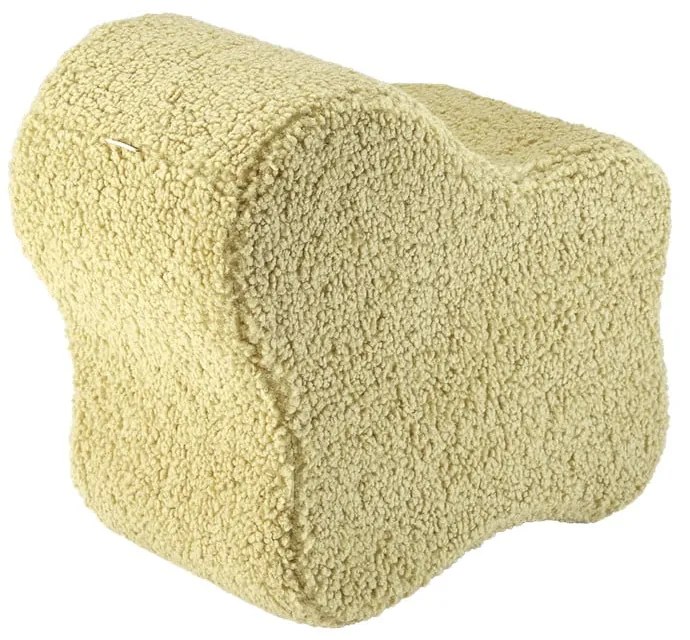 Zöld buklé gyerek puff Cloud – Wigiwama