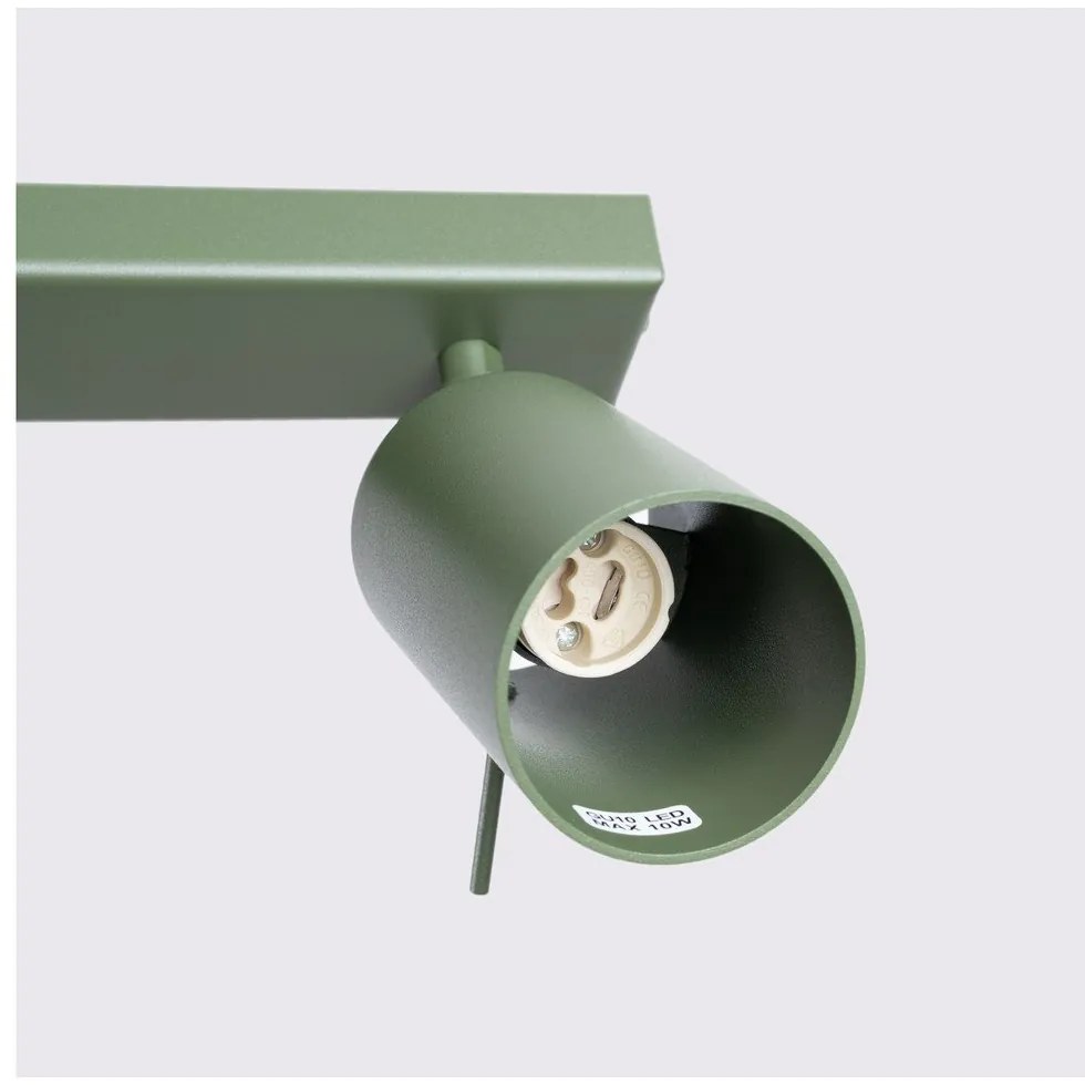 Zöld spotlámpa 6x45 cm Etna – Sollux