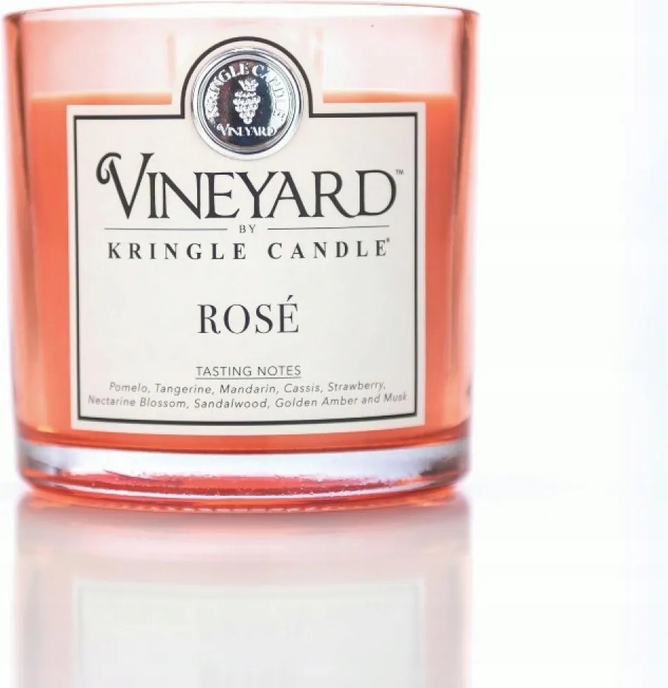 Tumbler Rose Vineyard Kringle Candle