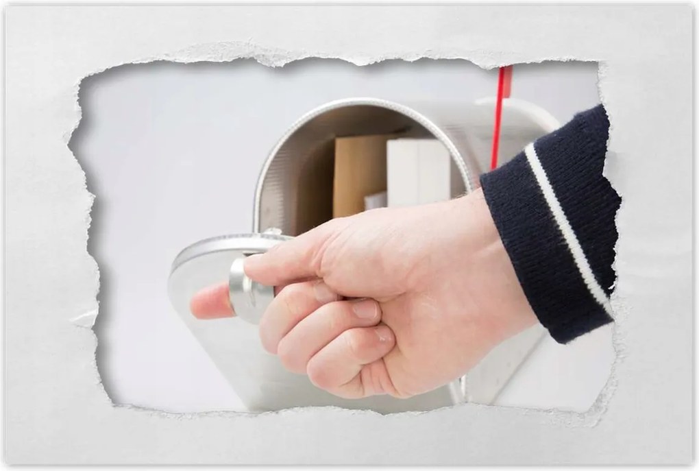 Poszterek 60x40 Ezüst postaláda