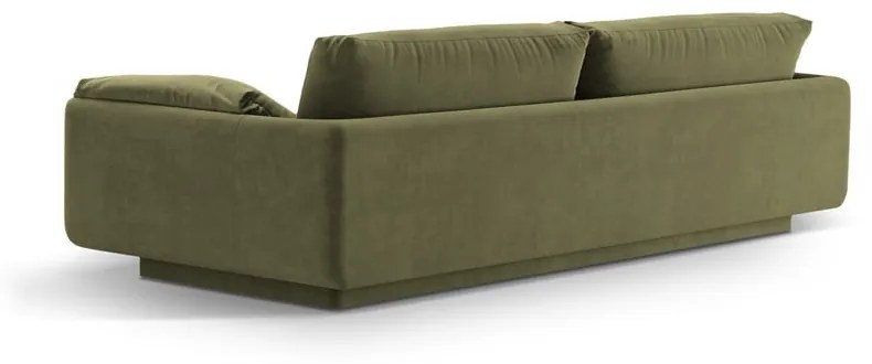 Világoszöld bársony kanapé 220 cm Torino – Micadoni
