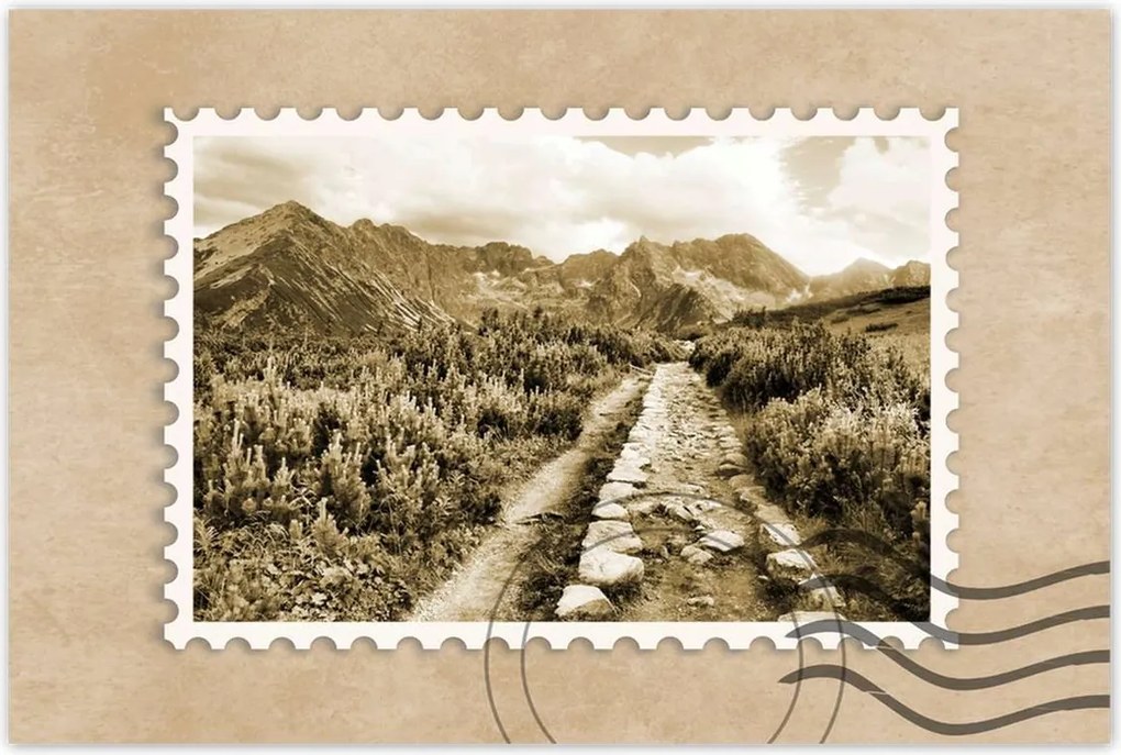 Poszterek 60x40 Tátra Lengyel hegyek Kilátás