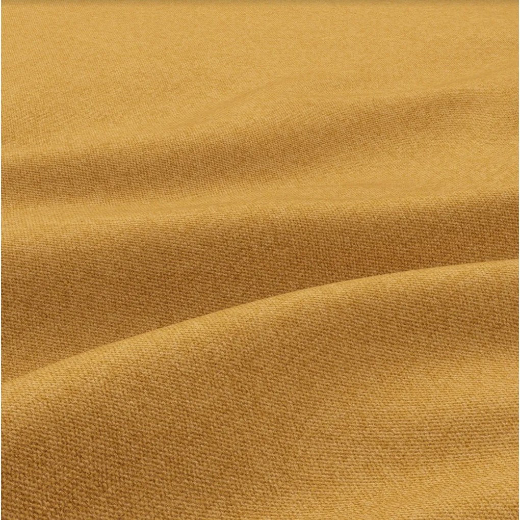 Uszak Mini fotel, bársony, sárga