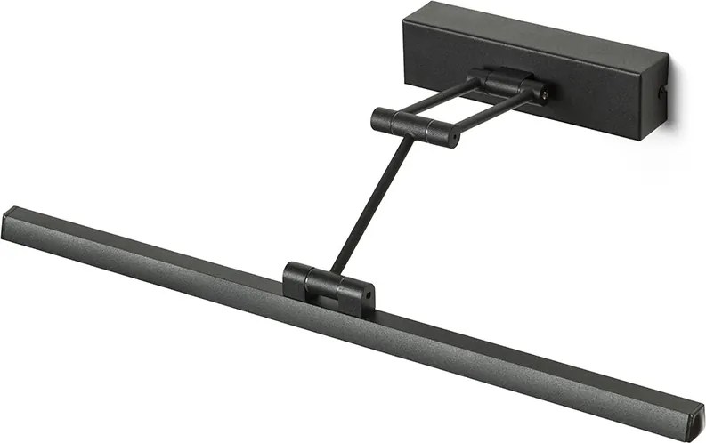RENDL FRIDA 46 fali lámpa matt fekete 230V LED 8W 3000K