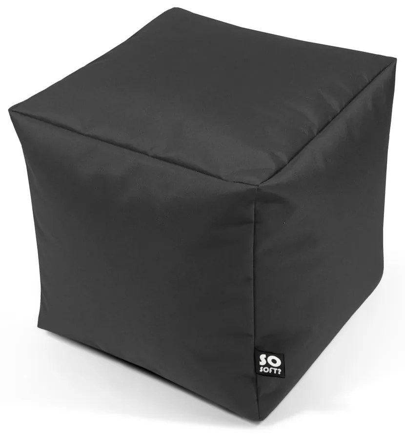 Piros gyerek babzsákfotel Cube M – So Soft?