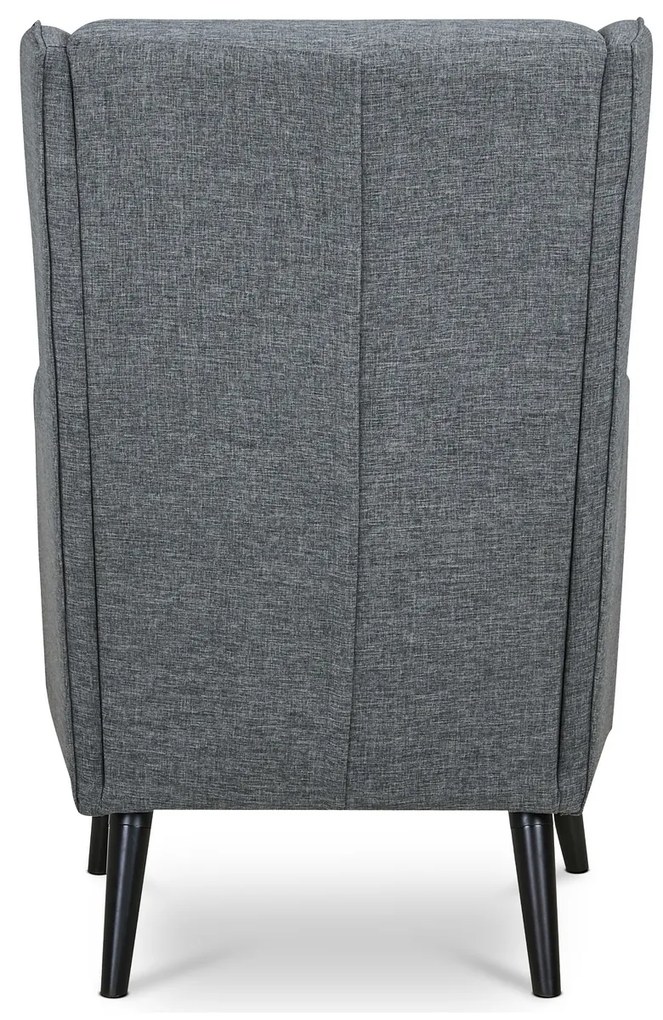 Fülkés fotel GREY2, szürke