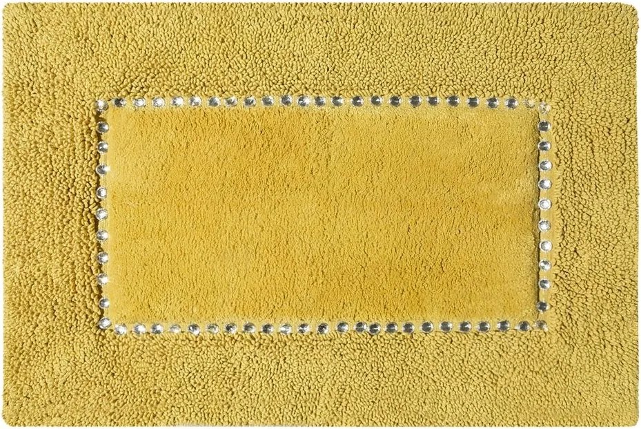 Fürdőszobaszőnyeg Chic 50x70 Eurofirany mustársárga