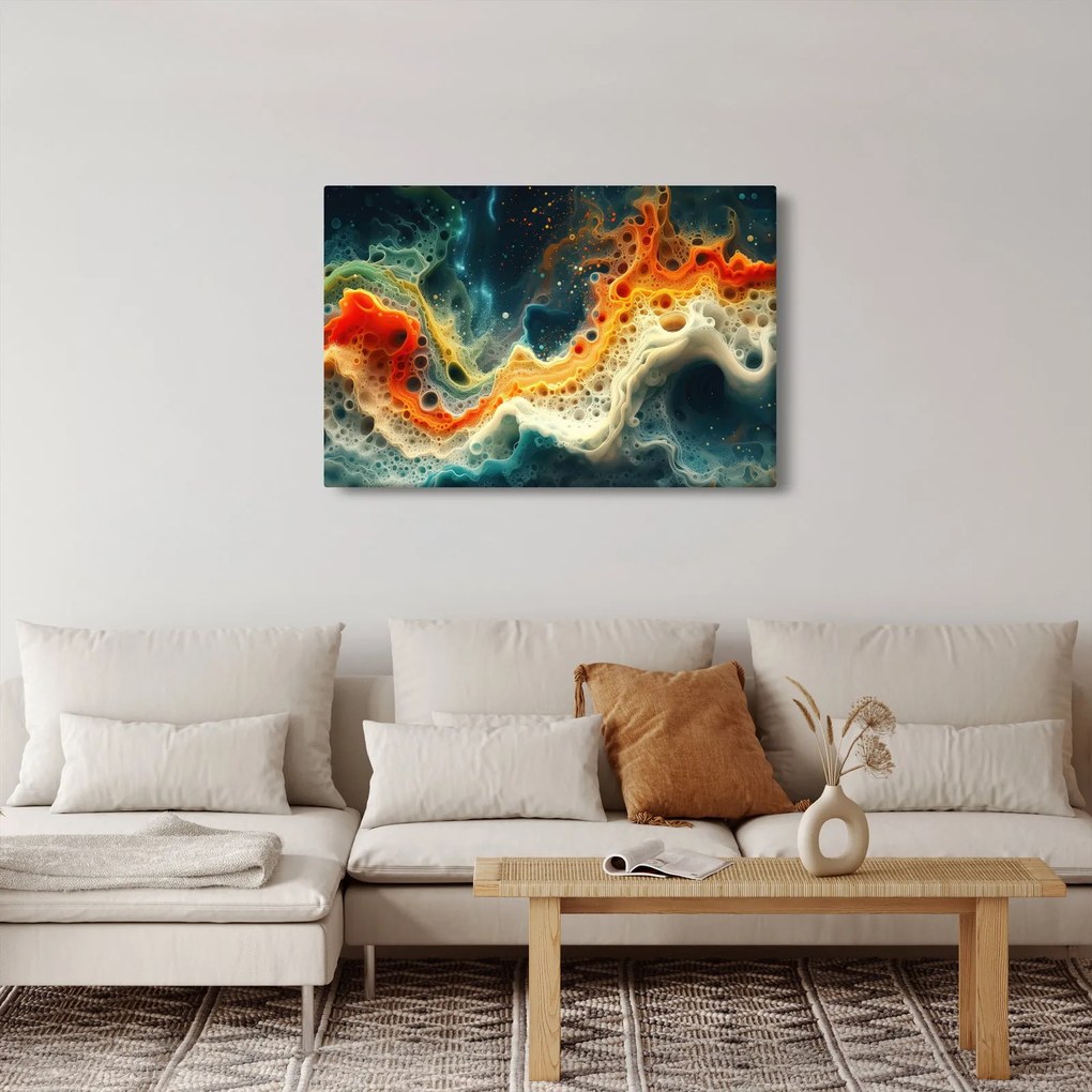 Kép - Modern absztrakció (90x60 cm)