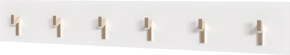 Stark Fali Akasztó 100 cm – Fehér, Előszobába