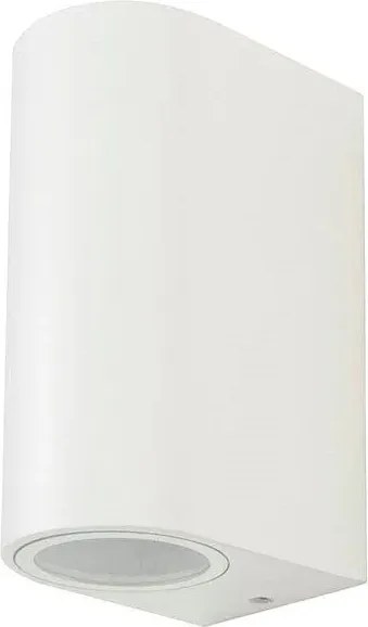 V-tac Fali lámpa Kerek Fehér Felső Alsó IP44 GU10 35W