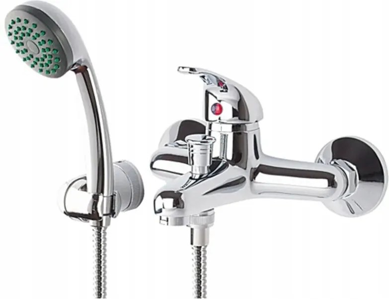 Kádtöltő Csaptelep Fali Zuhany Króm Irys Perfexim Tartozékok