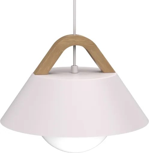 FUNDA krémszínű kábeles függőlámpa 1xE27/15W/230V