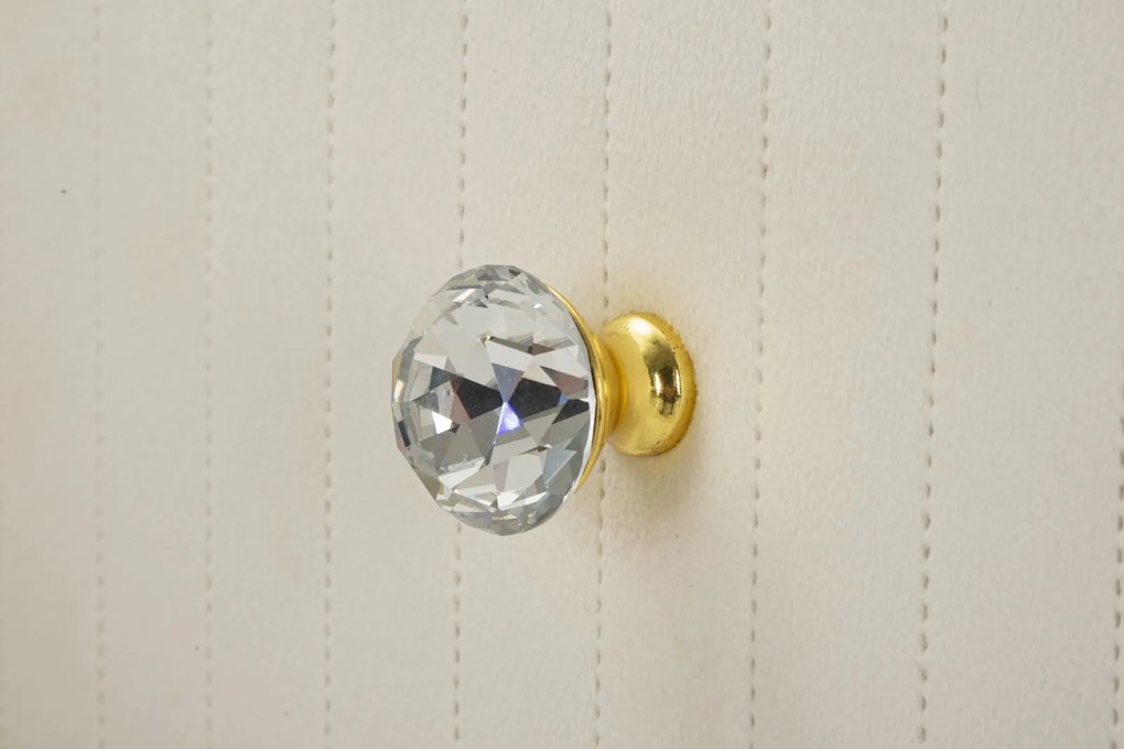 Arany színű kisasztal készlet – 2 db fiókos – kortárs