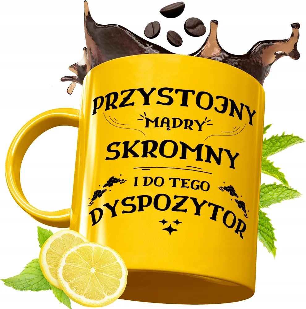 Prémium Arany Bögre Diszpécser Ajándék Nyomtatott Fotóval