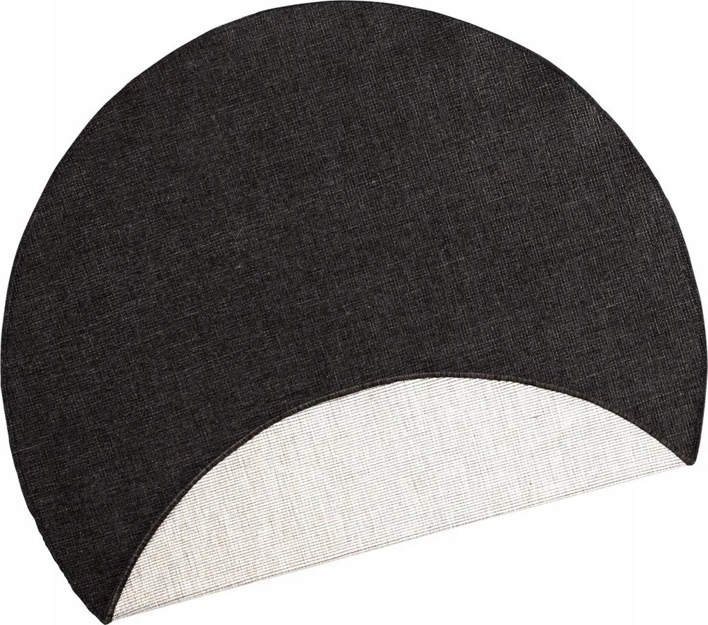 Kerek szőnyeg teraszra 140cm külső-belső,kétoldalas zsinóros