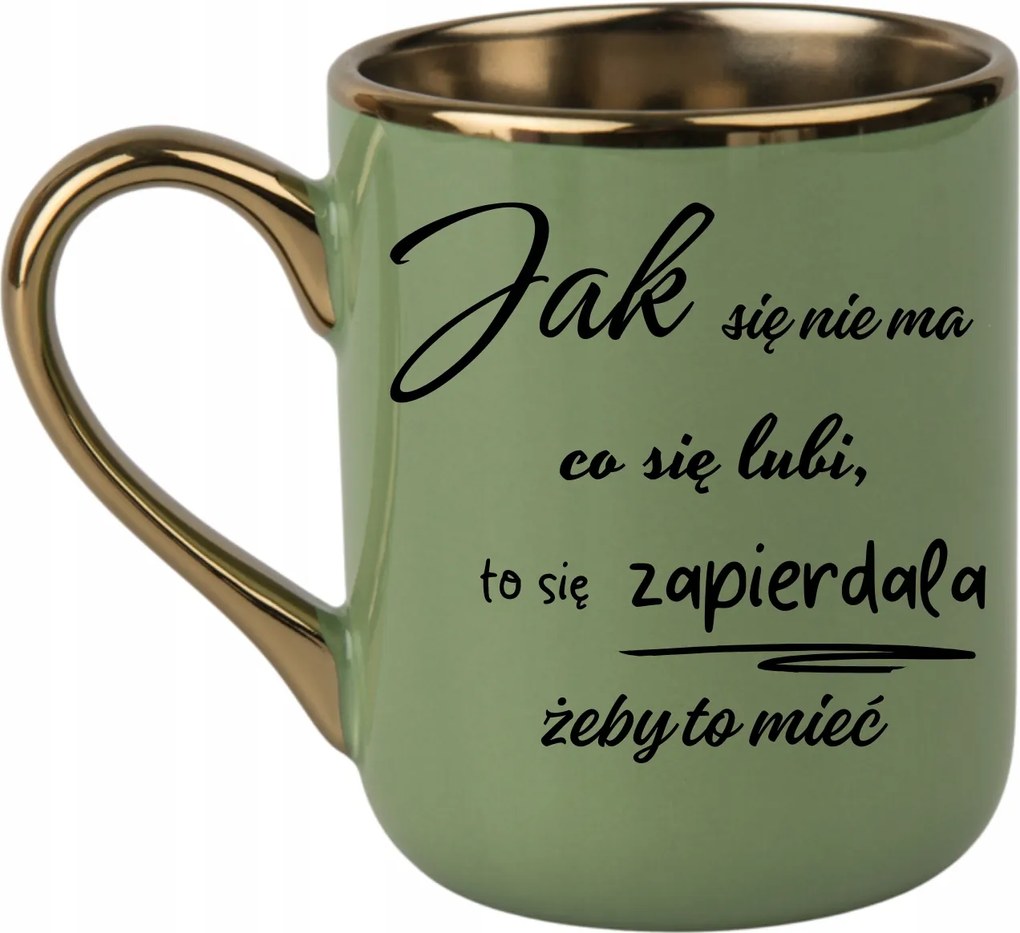 Elegáns bögre Ha nincs mit szeretni, akkor kigombolható. 330 Zöld