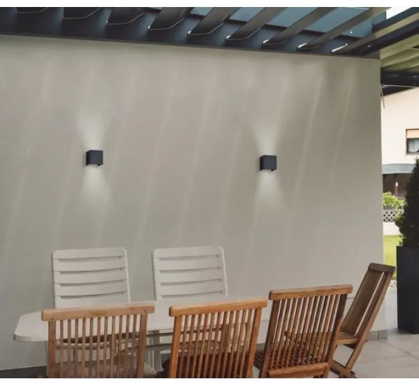 Westinghouse 61149 -LED Kültéri fali lámpa FREYA 2xLED/4,5W/230V IP44 fekete