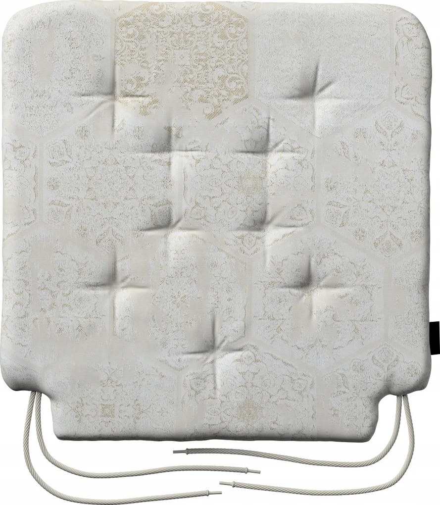 Olek székpárna 42x41 szürke-bézs dísz