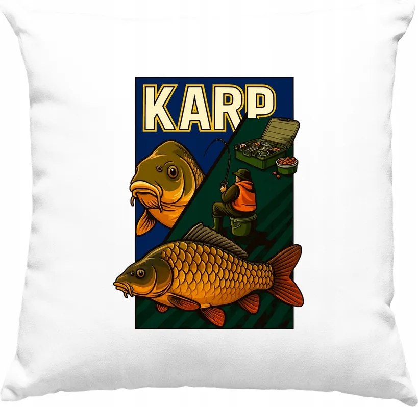 Pontyhorgász párna Rajongóknak Fehér