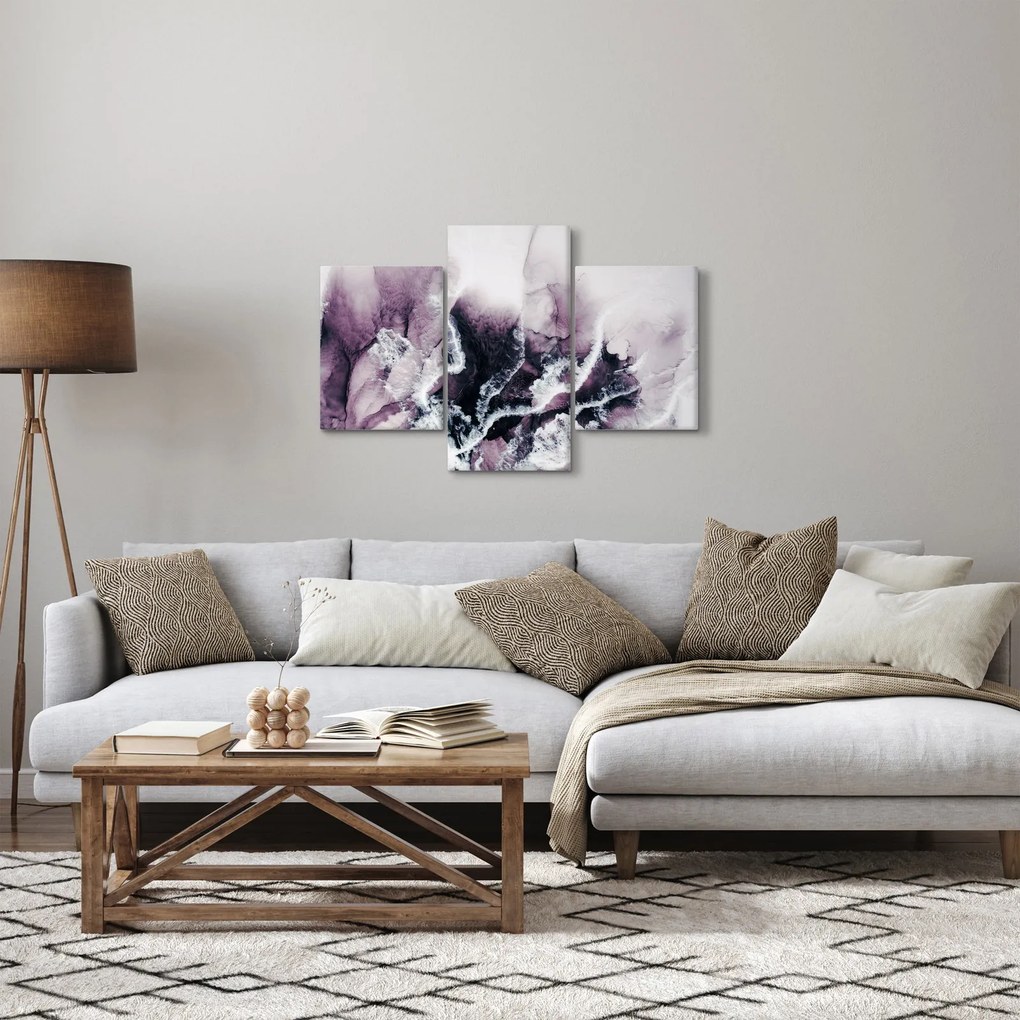 Kép - Lila márvány N⁰2 (90x60 cm)