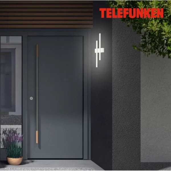 Telefunken 313206TF - LED Kültéri fali lámpa 2xLED/8W/230V IP44