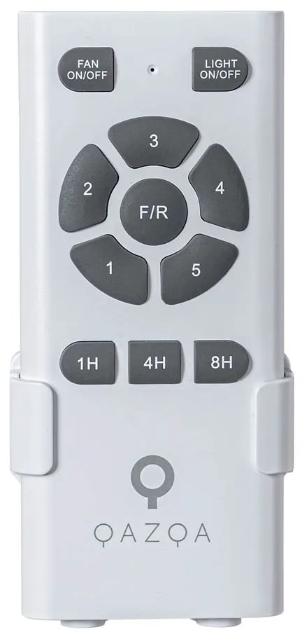 Mennyezeti ventilátor fekete 132 cm LED-del, fényerőszabályzóval és távirányítóval - Sofia