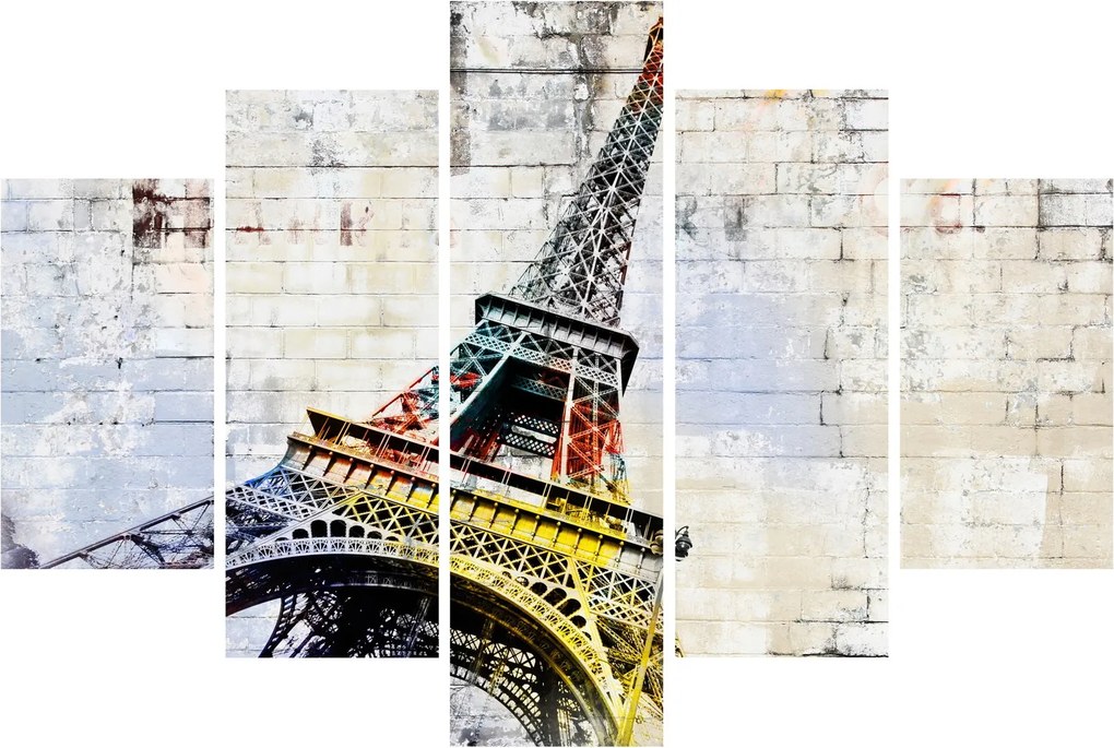 Kép - Az Eiffel-torony digitális művészete (150x105 cm)