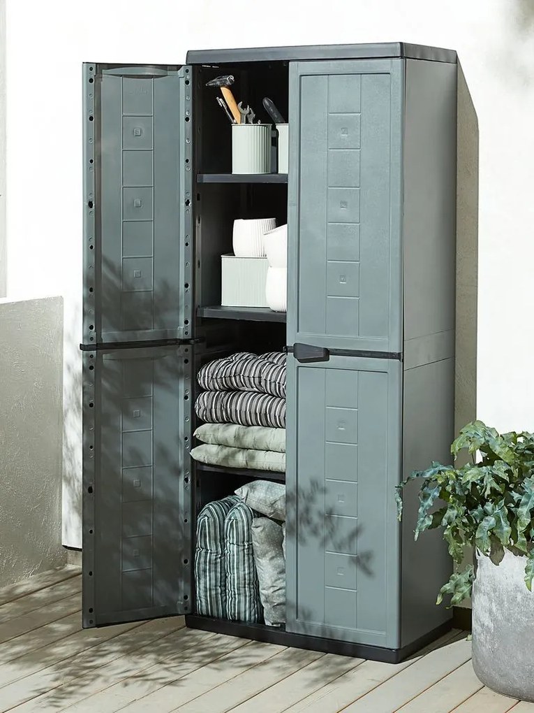 Keter Lakattal zárható Jolly High műanyag szekrény