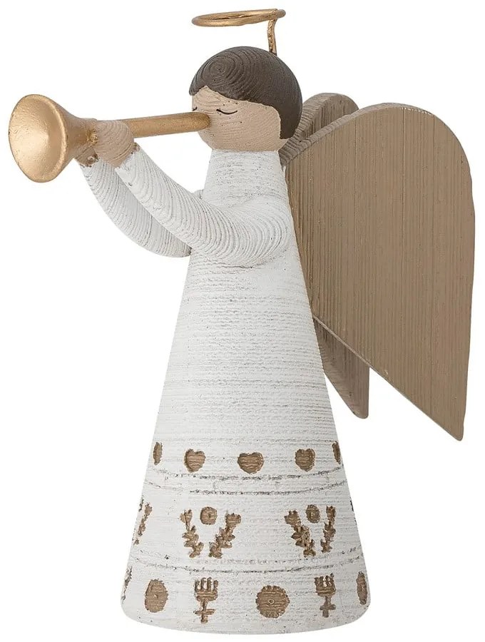 Karácsonyi mintás poligyanta gyertyatartó készlet 4 db-os Abba – Bloomingville