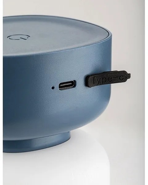 Rabalux 77145-LED Dimmelhető újratölthető érintős kültéri asztali lámpa FUNES LED/3W/5V IP44 kék