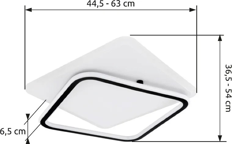 GLOBO 48018-55 LEVANA Modern LED Mennyezeti Lámpa LED IP20