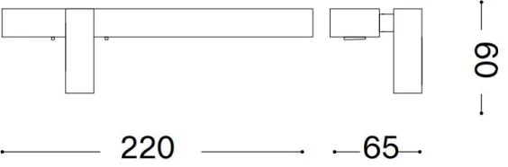 Ideal Lux - LED Fali lámpa BONNE LED/6,5W/230V CRI 90 fehér
